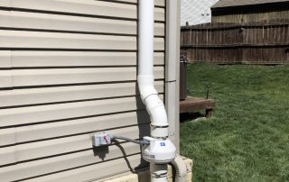 Radon Mitigation work at Radon Delete